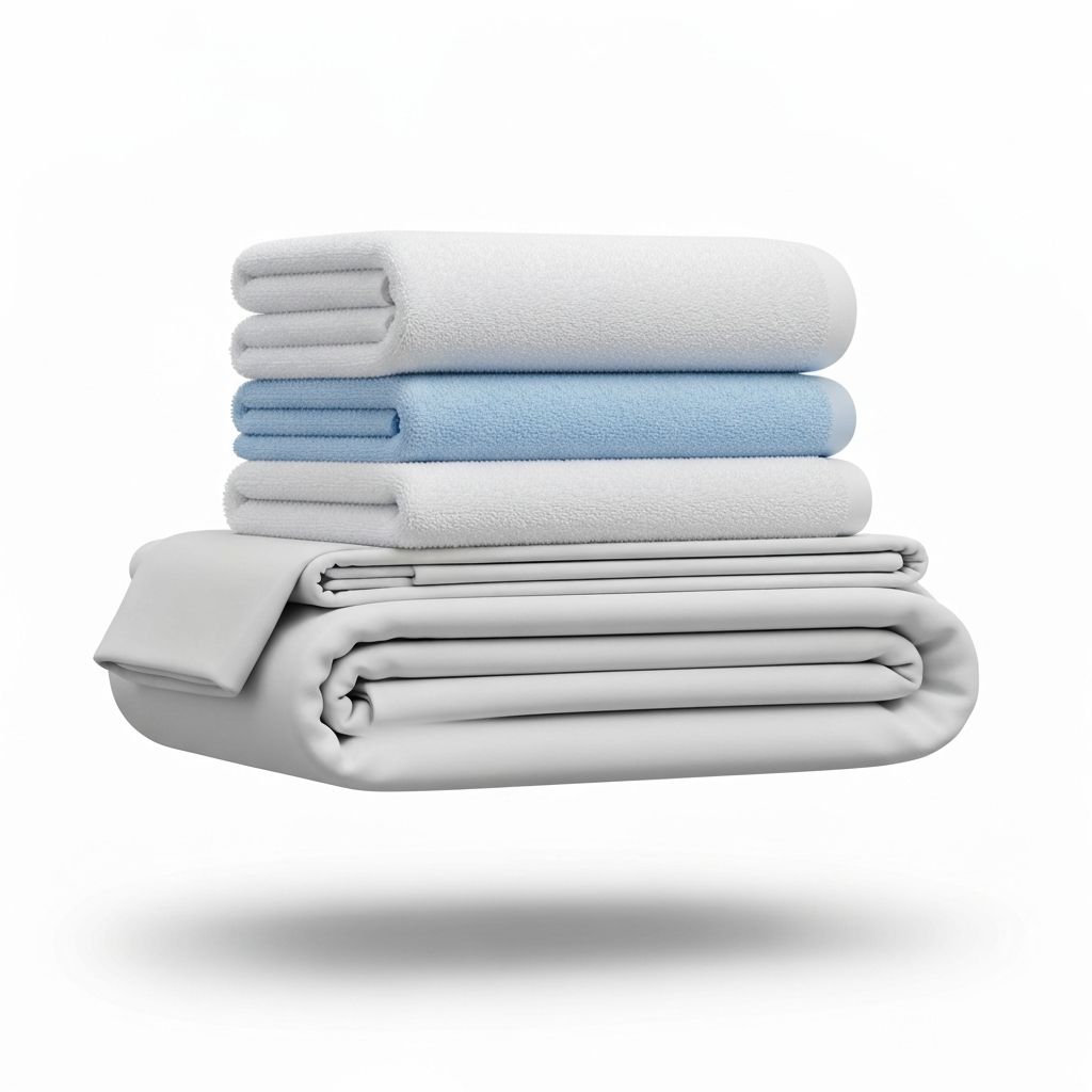Household linens and bedding textiles
